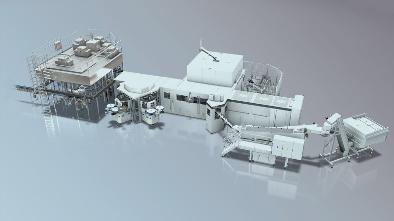 Flexible and efficient: automated line changeovers for the InnoPET TriBlock from KHS